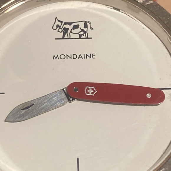 MONDAINE Swiss Army knife novelty vintage watch - Picture 2 of 8